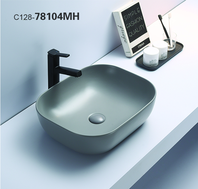 Раковина для ванной 78104MH-5 светло серый