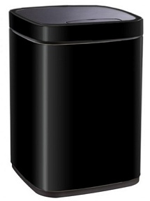 EK9288 P-15L-BL Сенсорное мусорное ведро 15 литров, черное