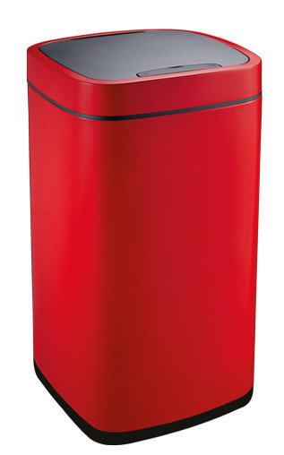 EK9288 P-28L-RD Сенсорное мусорное ведро 28 литров, красное