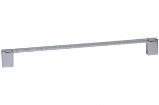 Ручка-скоба 320мм с крючками, отделка хром глянец
