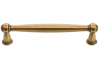 Ручка-скоба 128мм, отделка бронза античная французская