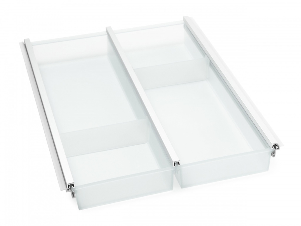 Лоток для столовых приборов Cuisio Pro, белый, ширина фасада 400 мм для ящика Blum Tandembox 500