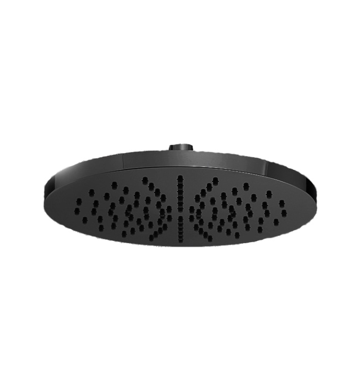 Webert AC1024560BRASS Верхний душ латунный диаметр 200 мм, цвет черный матовый