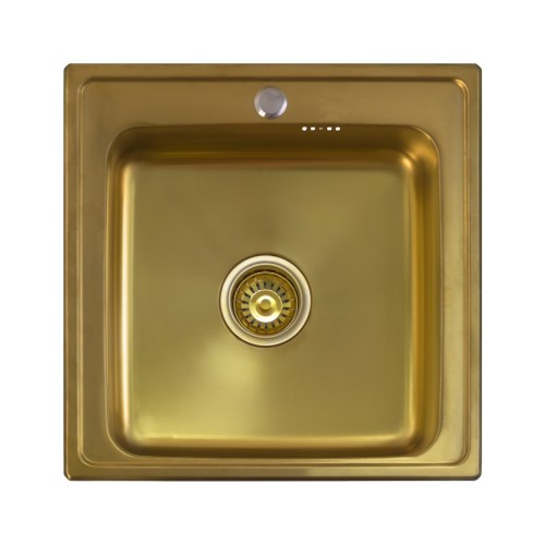 Мойка Seaman Eco Wien SWT-5050 Antique gold (Micro-satin *10) 500 x 500